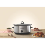 Crockpot™ 7-Quart Slow Cooker, Manual, Stainless Steel