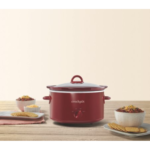 Crockpot™ 4-Quart Slow Cooker, Manual, Red