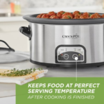 Crockpot™ 6-Quart Smart-Pot® Programmable Slow Cooker w/ Easy Clean, Stainless Steel