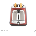 Oster® 2-Slice Toaster with Advanced Toast Technology, Candy Apple Red