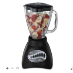 Oster® Classic Series Blender with Ice Crushing Power and Glass Jar, Black