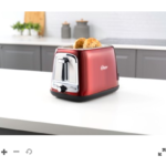 Oster® 2-Slice Toaster with Advanced Toast Technology, Candy Apple Red