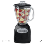 Oster® Precise Blend 300 Blender with 12 Speeds and 5-Cup Glass Jar, Black