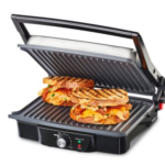 Oster® DiamondForce™ 3-in-1 Nonstick Indoor Grill, Panini Press, and Lay-Flat Grill