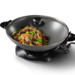 Oster® DiamondForce™ 4.7 Quart Nonstick Electric Wok with Lid