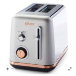 Oster® 2 Slice Toaster, Metropolitan Collection with Rose Gold Accents