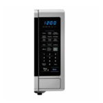 1.8 cu. ft. 1100W Sharp Stainless Steel Countertop Microwave Oven with Black Mirror Door (SMC1843CM)