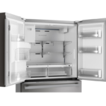 Sharp French 4-Door Counter-Depth Refrigerator with Water Dispenser (SJG2254FS)