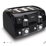 Sunbeam® 4-Slice Wide-Slot Toaster, Black