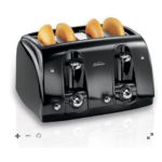 Sunbeam® 4-Slice Extra-Wide Slot Toaster, Black