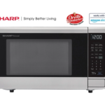 1.4 cu. ft. 1000W Sharp Stainless Steel Smart Carousel Countertop Microwave Oven (SMC1449FS)