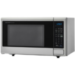 1.4 cu. ft. 1000W Sharp Stainless Steel Carousel Countertop Microwave Oven (SMC1442CS)