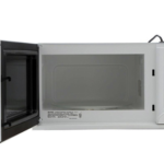 1.5 cu. ft. 1100W White Sharp Over-the-Counter Carousel Microwave Oven (R1211TY)