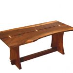 Live-Edge Butterfly Coffee Table