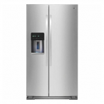 Kenmore 51783 21 cu. ft. Counter-Depth Side-by-Side Refrigerator - Stainless SteelKenmore 51783 21 cu. ft. Counter-Depth Side-by-Side Refrigerator - Stainless Steel