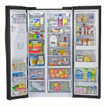 Kenmore 51839 26.1 cu.ft. Capacity Side-by-Side Refrigerator w/ Grab-N-Go™ Door - Black