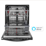 Kenmore Elite 14677 Smart Dishwasher with Third Rack and 360° PowerWash® X Spray Arm™ - Black Stainless Steel