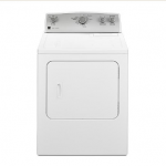 Kenmore 75212 5.9 cu. ft. Gas Dryer w/ Flat Back Long Vent - White