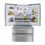 Kenmore 72595 27.8 cu. ft. Smart 4-Door Fingerprint Resistant Refrigerator - Stainless Steel