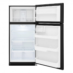 Kenmore 60819 18 cu ft Top-Freezer Refrigerator ENERGY STAR with Glass Shelves - Black