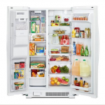 Kenmore 51332 25 cu. ft. Side-by-Side Refrigerator with SpaceSaver™ Ice System - White