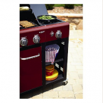 Kenmore 4-Burner Red LP Gas Grill with Storage