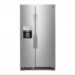Kenmore 50043 25 cu. ft. Side-by-Side Refrigerator with Ice & Water Dispenser - Stainless Steel