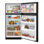 Kenmore 70819 18 cu ft Top-Freezer Refrigerator ENERGY STAR with Ice Maker Pre-Installed - Black