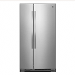 Kenmore 41133 21 cu. ft. Side-by-Side Refrigerator - Stainless Steel