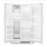 Kenmore 50042 25 cu. ft. Side-by-Side Refrigerator with Ice & Water Dispenser - White