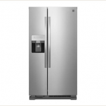 Kenmore 51753 21 cu. ft. Side-by-Side Refrigerator with Ice & Water - Stainless Steel
