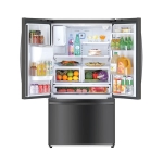 Kenmore 73307 25.5 cu. ft. French Door Refrigerator with Dual Ice Makers - Black Stainless