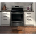 Kenmore 92647 5.7 cu. ft. Electric Range with True Convection - Black Stainless Steel