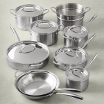 Signature Thermo-Clad™ Stainless-Steel 15-Piece Cookware Set