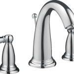Swing C Widespread Faucet with Pop-Up Drain, 1.2 GPM