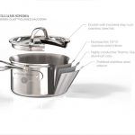 Signature Thermo-Clad™ Stainless-Steel Nonstick 10-Piece Cookware Set