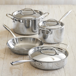 Signature Thermo-Clad™ Stainless-Steel 7-Piece Cookware Set