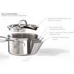 Signature Thermo-Clad™ Stainless-Steel 7-Piece Cookware Set