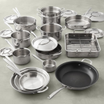 Thermo-Clad Stainless-Steel 23-Piece Set