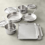 Thermo-Clad Stainless Steel 10-Piece Ultimate Cookware and Ovenware Set