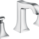 Metris C Widespread Faucet 100 with Pop-Up Drain, 1.2 GPM