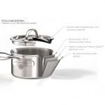 Signature Thermo-Clad™ Brushed Stainless-Steel Stock Pot