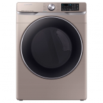 7.5 cu. ft. Smart Electric Dryer with Steam Sanitize+ in Champagne