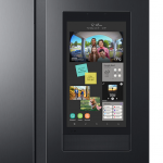27.3 cu. ft. Smart Side-by-Side Refrigerator with Family Hub™ in Black Stainless Steel