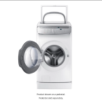 6.0 cu ft. Smart Washer with Flexwash in White