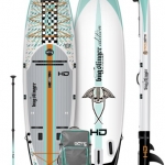 Bote HD Aero Inflatable Stand Up Paddle Board with Paddle - 11'6