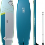 Boardworks SHUBU Solr Inflatable Stand Up Paddle Board with Paddle - 10'6
