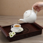 Set of 14 pieces Minh Chau porcelain teapot MC-BAT02