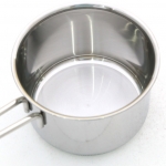 Fivestar Q12-3DG . 3-bottom stainless steel bowl with glass lid 12 cm