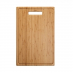 Organic Solid Bamboo Cutting Board for Kitchen Sink 18.5